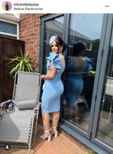 MELISSA Baby Blue Bandage dress (Next Day Delivery Available )