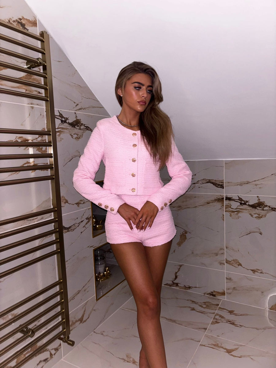ANNIE Luxury Tweed Two Piece Set Next Day Delivery Available