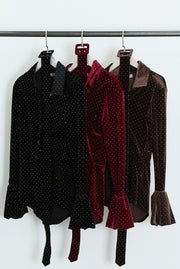 CHLOE Diamond Velvet Belted  Playsuit Next Day Delivery Available