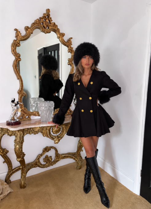 BELLA Faux fur Coat