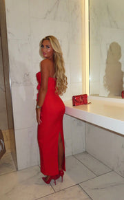 PAIGE Red Bandage dress (next day delivery Available )
