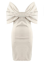 BOW TIFFANY Beige Dress Next Day Delivery