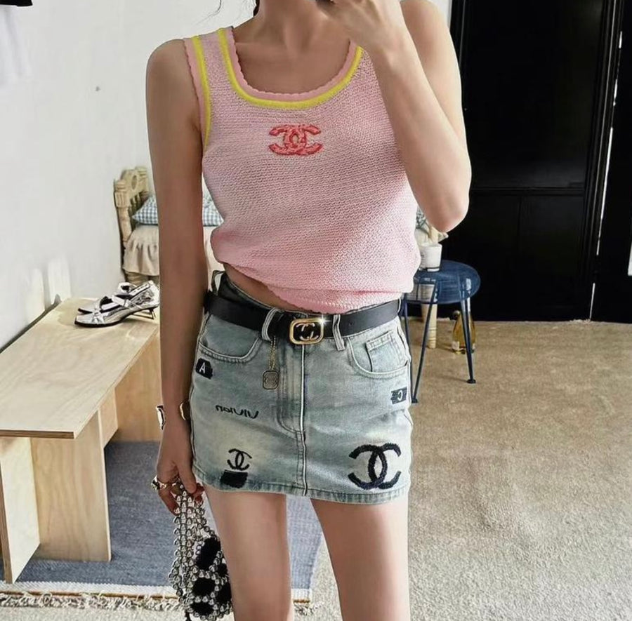 denim skirt