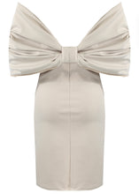 BOW TIFFANY Beige Dress Next Day Delivery