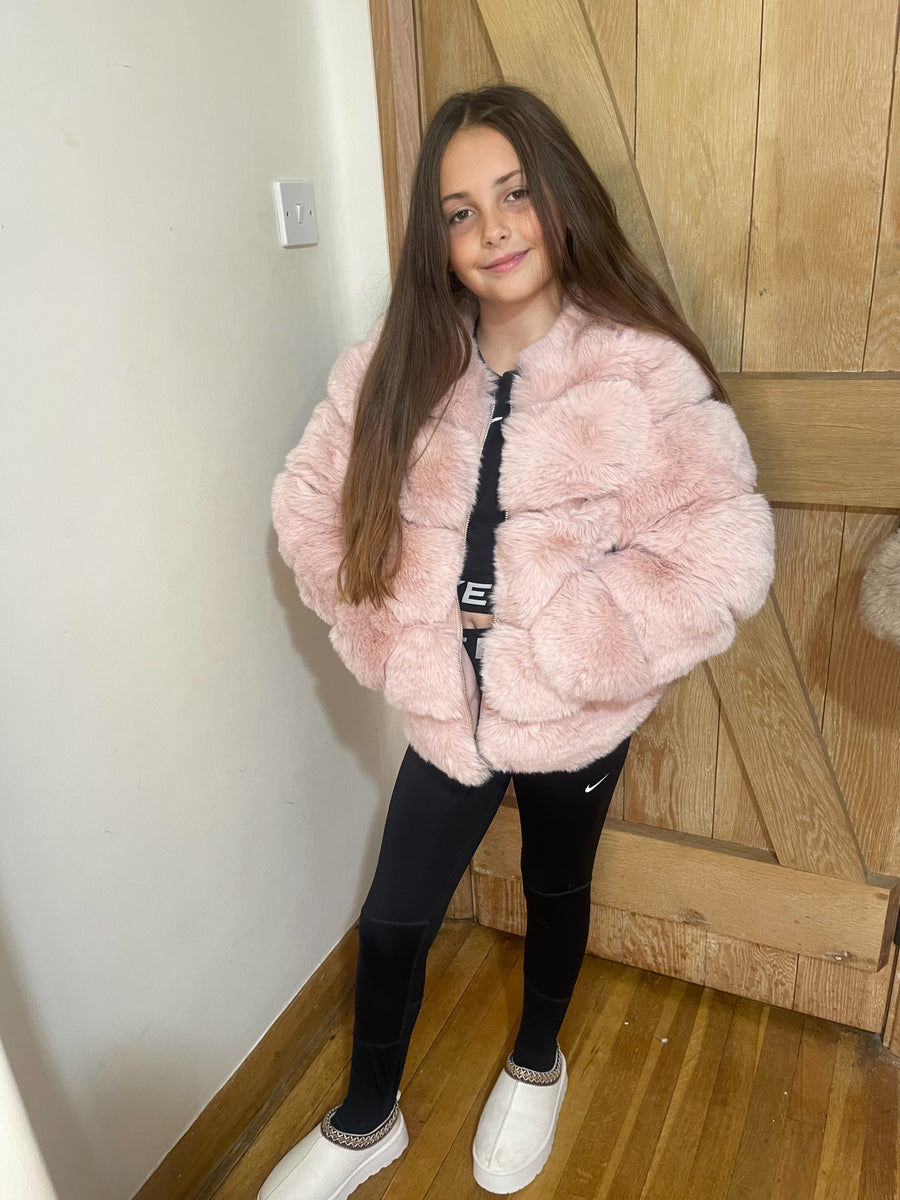 Millie MIni (kids) Faux Fur Pink