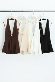 Monicia Gold Buckle Top ( Next Day Delivery Available )