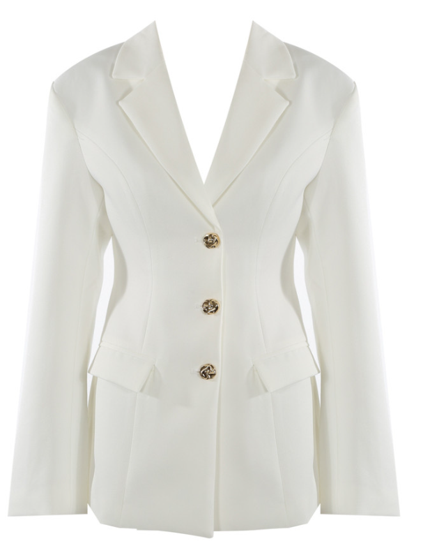 FREYA Tailored Blazer White ( Next Day Delivery Available )